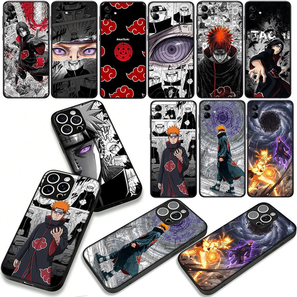 Pain Akatsuki Narutos Itachi Uchiha Case for Motorola Moto G04 G13 G14 g45 G23 G32 G34 G35 G64 G82 G84 G53 G60 G72 E14 E15 E13