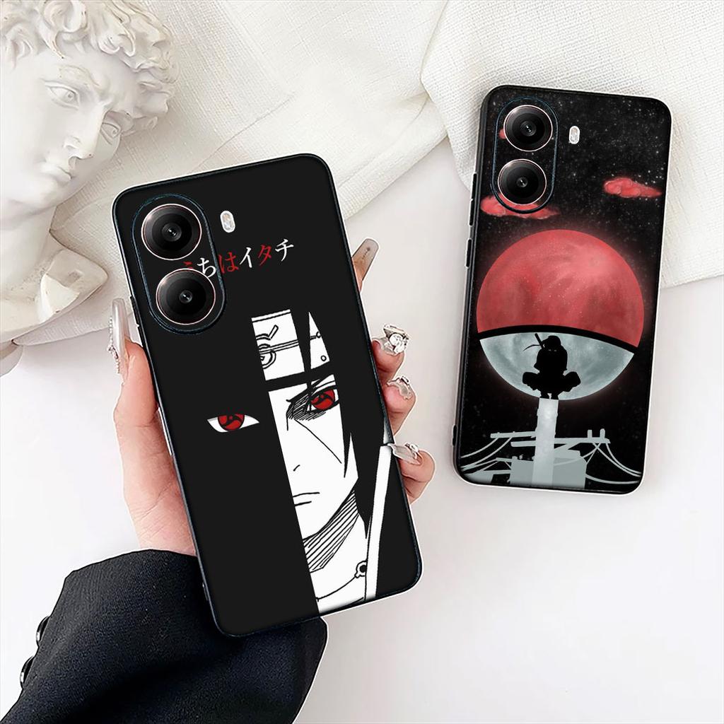 Narutos Itachi Uchiha Akatsuki Cover for Motorola Moto Edge 70 60 Fusion NEO Pro G Stylus G56 G96 G52 G04 G05 20 Phone Case