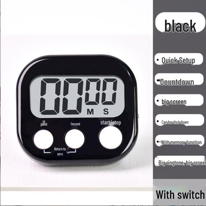 Kitchen Countdown Timer & Alarm Clock for Students