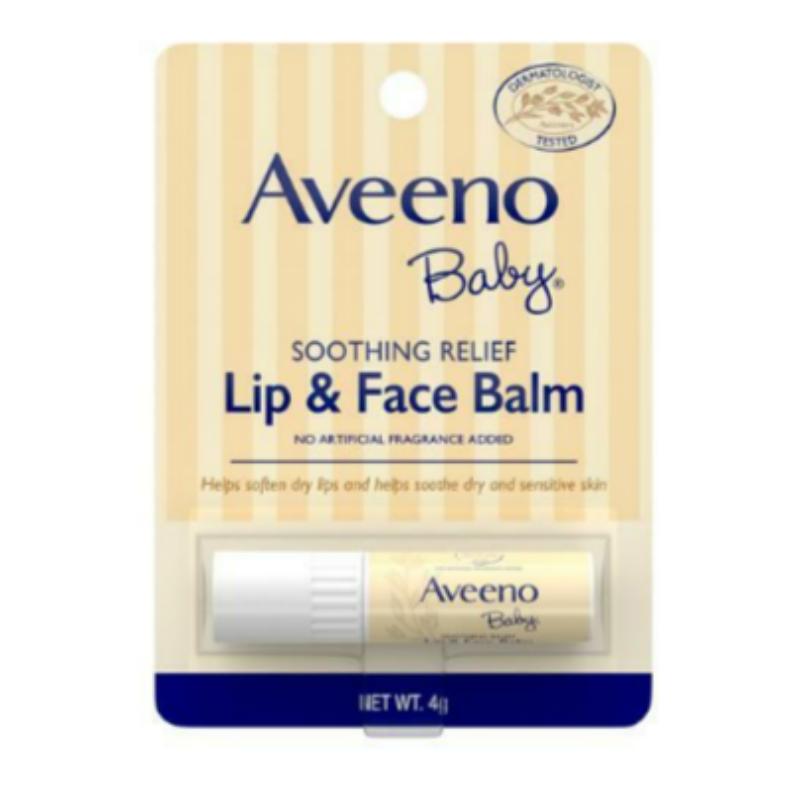 Aveeno Baby Soothing Relief Lip & Face Balm 4g
