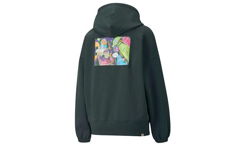 PUMA Downtown Sweatshirts Women s Jasper Hooded Moderate Regular 533049-80 M