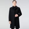 2026 Men's Mid-Length Double-Sided Wool Coat: Winter Lapel Trench for Business Casual.
