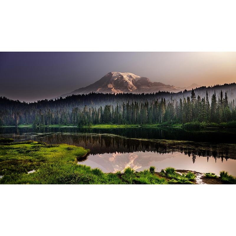 

5d DIY Алмазная картина наборы Горный Озерный Пейзаж Полная Алмазная Вышивка Мозаика Гостиная Настенная Живопись Домашний Декор Full Round 20x40CM