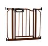 GREENLIFE Mama Tall Silent Baby Gate, 72-85cm Wide X 5cm Deep X 65cm High, Quiet Closing Sound, NMSG-W85(BR), Brown, 1 Unit