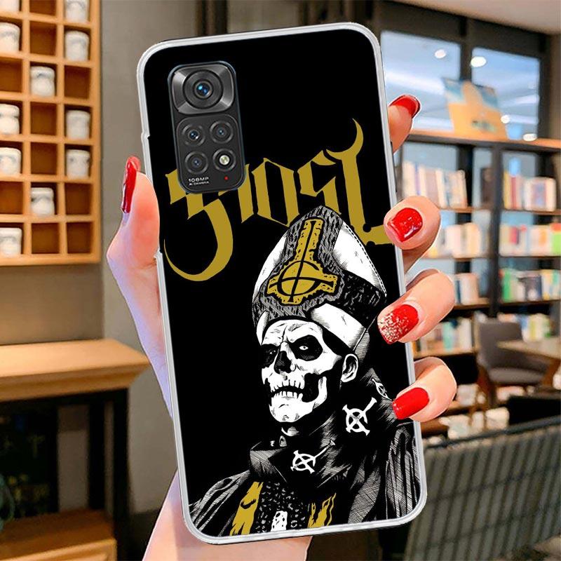 Ghost Papa Emeritus Cover Phone Case For Xiaomi Redmi Note 15 14 13 12 11 10 Pro Plus 14S 12S 11S 11T 11E 10S Soft Fundas Shell