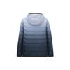 Anta Gradient Zipper Hooded Warm Down Jacket Men Outerwear Pure-White 152347903-4