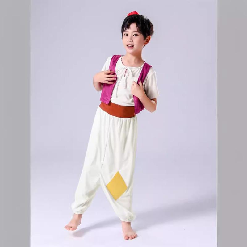 Search Banner Magic Lamp Prince One Thousand and One Nights Children's Search Banner Suit Stage Performance Clothing
