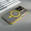 Transparent For Magsafe Magnetic Wireless Charge Phone Case For iPhone 16 14 11 12 13 15 Pro Max Hybrid Armor Protection Cover