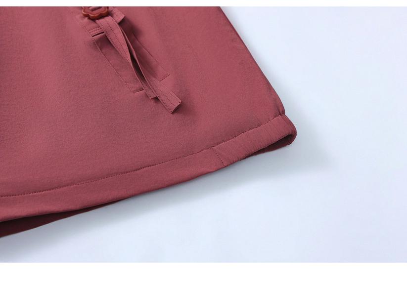 Spring Plus Size Hooded Zip Jacket for Middle-Aged & Elderly Women - Solid Color, Loose Fit, Comfortable