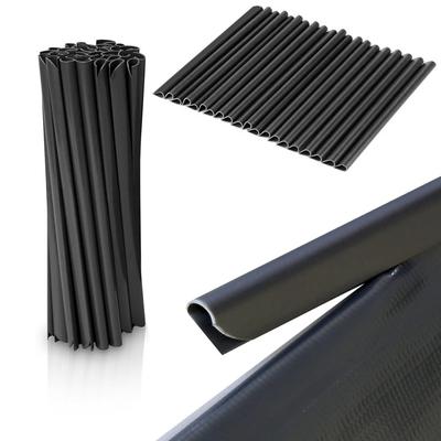 Clips Zur Befestigung von Zaunband 450 G/M2 20 Stück Graphit