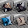 P-Post M-Malone Pillow Case Soft Cushion Cases for Farmhouse Sofa Decor Home Decorations and Protector