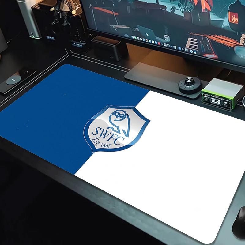 SWFC Mouse Pad Colorato Grande Cuscino per Tavolo da Gioco Antiscivolo Laptop Tablet Mousepad Grande Tappetino XXL Mini PC Playmat Con Bordo Lock
