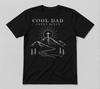 Cool Dad Loves Jesus Christian Father Unisex Black T-shirt