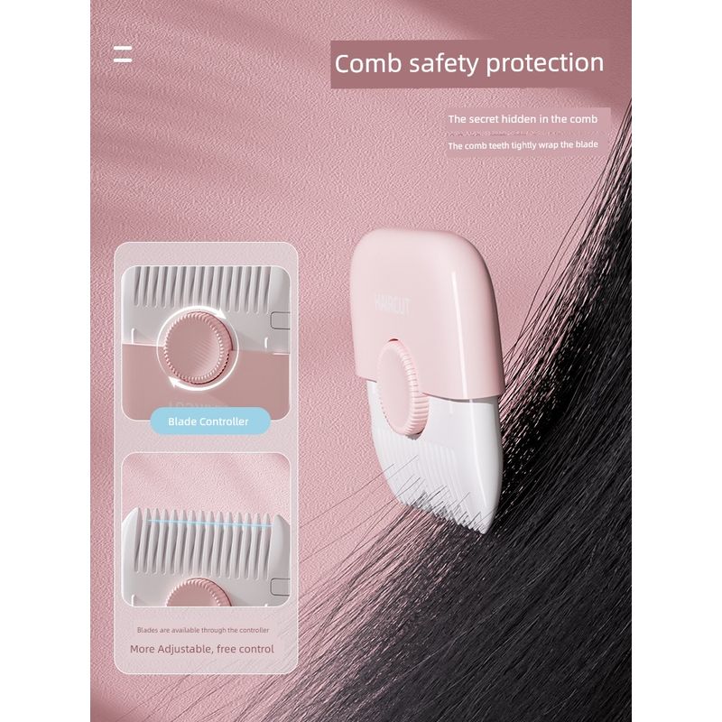 German Baby Hair Cutting Scissors Bangs Trimmer Kids Broken Hair Thin Baby Multi-Functional Hair Cutting Comb