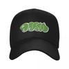 Logo MF Grüne Baseballkappe Marke Herrenkappe Sonnenhut Damen Strandmode Herren