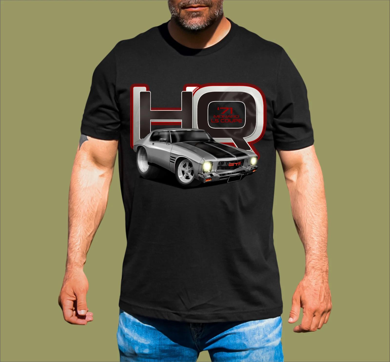 CARTOONED HQ GTS HOLDEN MONARO T-SHIRT 4XL
