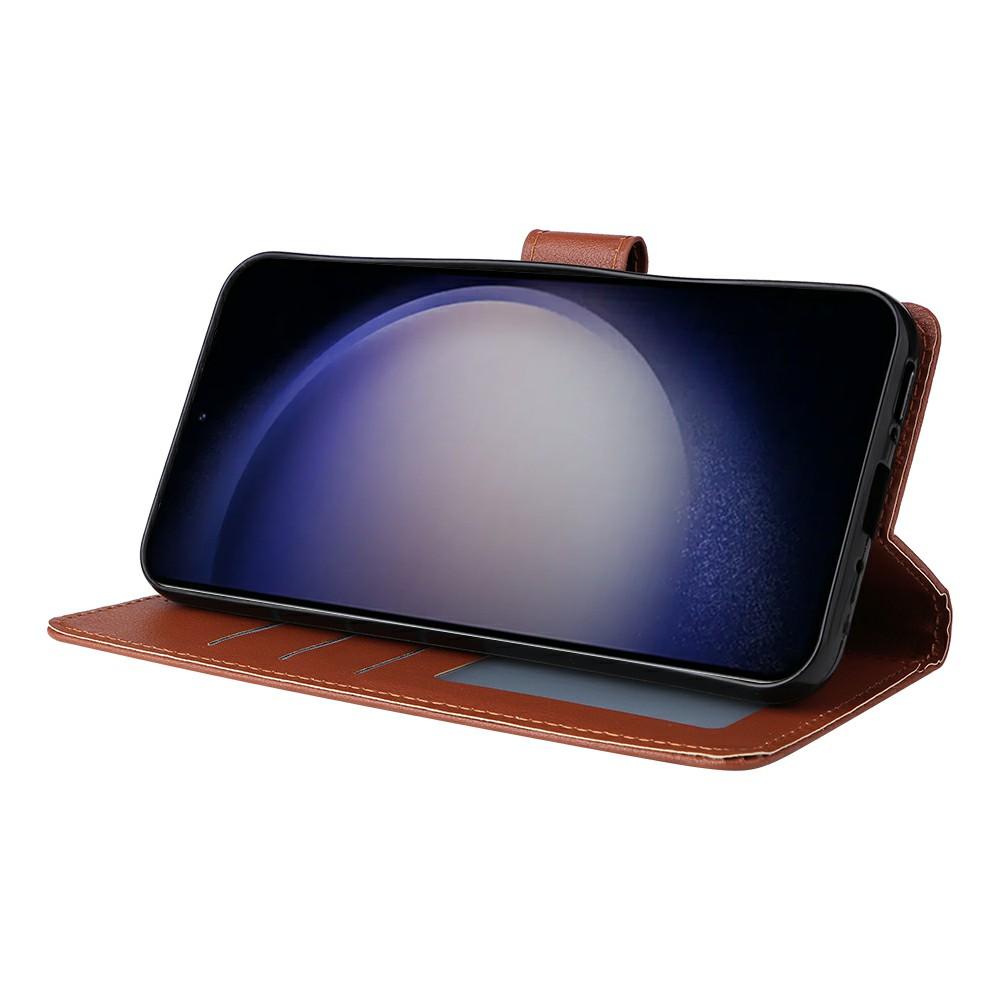 For Samsung Galaxy S26/S26 Pro Case Wallet Stand PU Leather Phone Cover with Wrist Strap