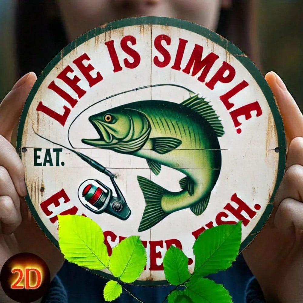 Funny Metal Tin Sign Home Wall Decor Art Plate 20x20