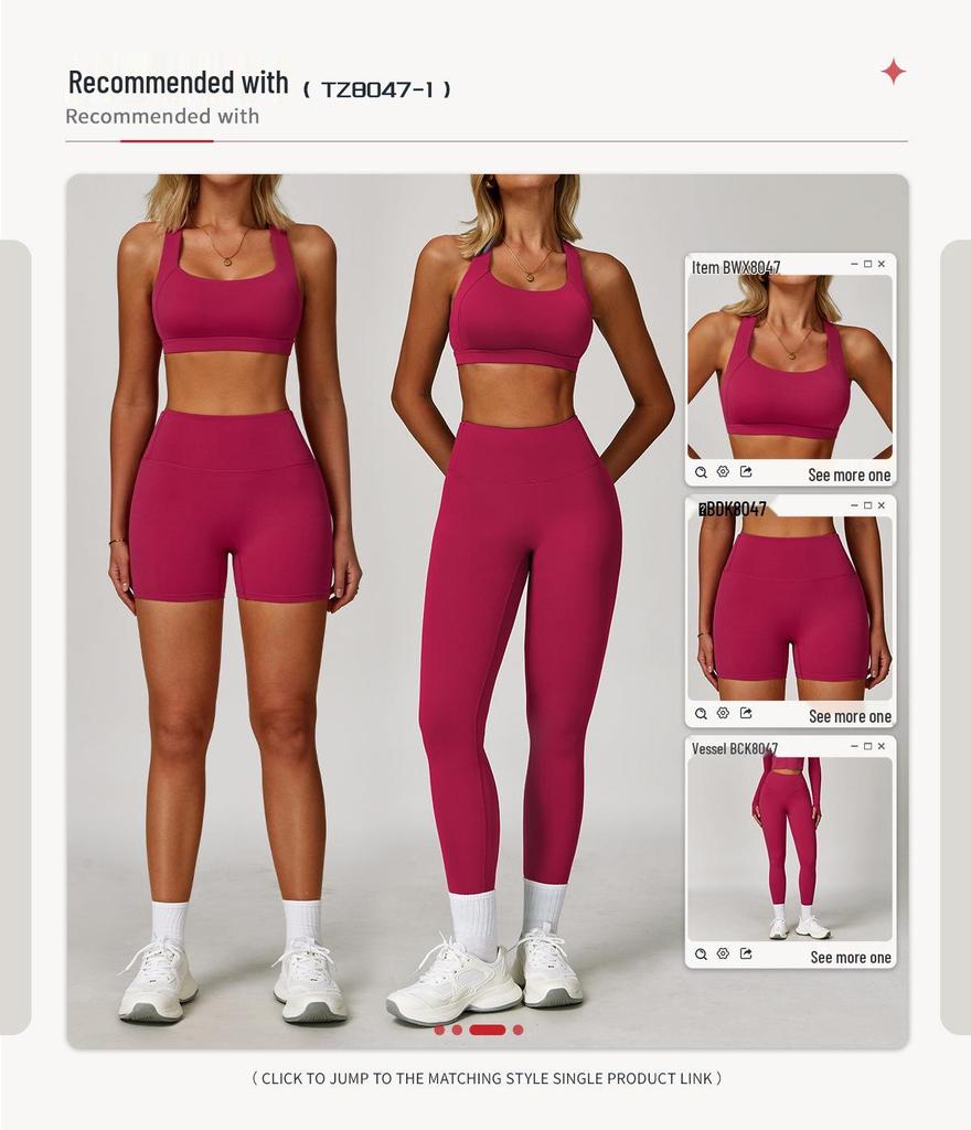 Alo Hochfest Stoßfest Bare Feel Sport-BH & Schnelltrocknendes Yoga-Anzug Damen Tennis-Set