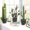 Artificial Cactus Fake Big Cactus Plants Faux Cacti Saguaro for Indoor Outdoor Home Office Shop Garden Decoration