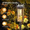 Solar Powered Hallway Lights 1/2/4 PCS LED Waterproof Suitable for Courtyard Landscapes Garden Walkways Lawn Paths