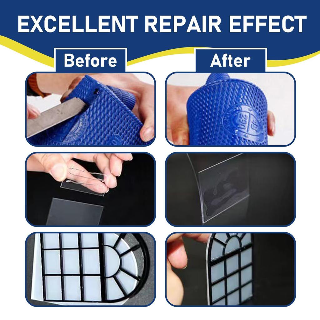 502 Super Glue 3-Second Curing Cyanoacrylate Adhesive Instant Bonding for Metal, Plastic, Glass, Toys Joining and Repair Office Maintenance