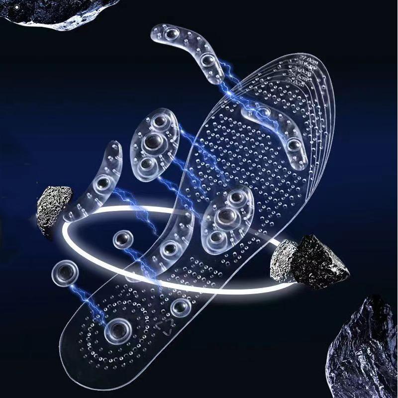 1Pair Breathable Sport Insoles Silicone Orthopedic Massage Insoles Slimming  Running Shoes Cushion Feet Care for Men Women