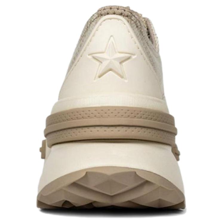 Converse Run Star Legacy CX Gold Fashion Comfortable Slip Resistant Durable Low Top Canvas Shoes Women sneaker Beige A13822C