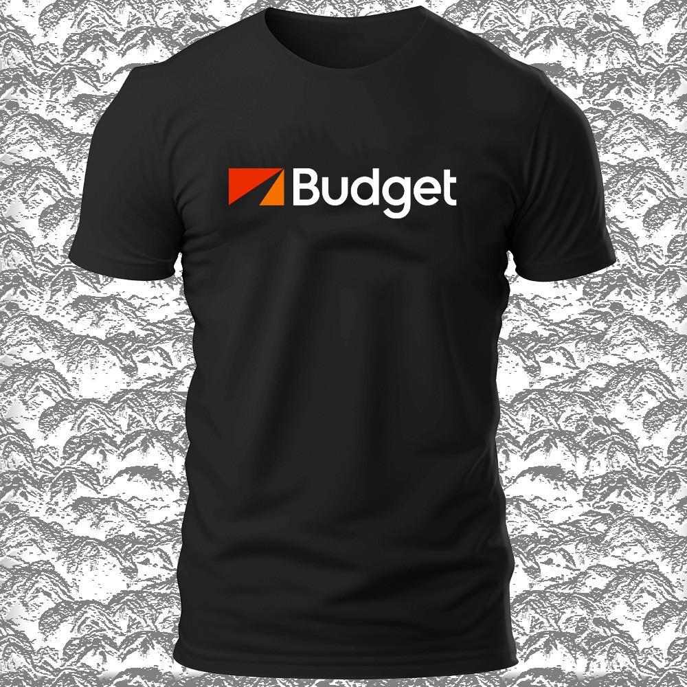 New Budget Rental Car Logo Funny Men s T-Shirt Size S to 5XL Made In USA Unisex T-Shirt M
