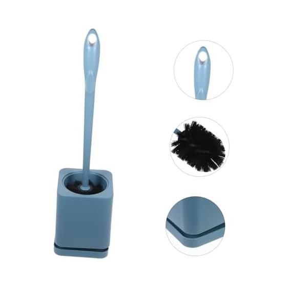 Levemolo Toilet Brush, Replaceable, For Toilet Cleaning, Soft Brush Material, Comes with Case, Compact Storage, Perfect Convenient Item for Toilet