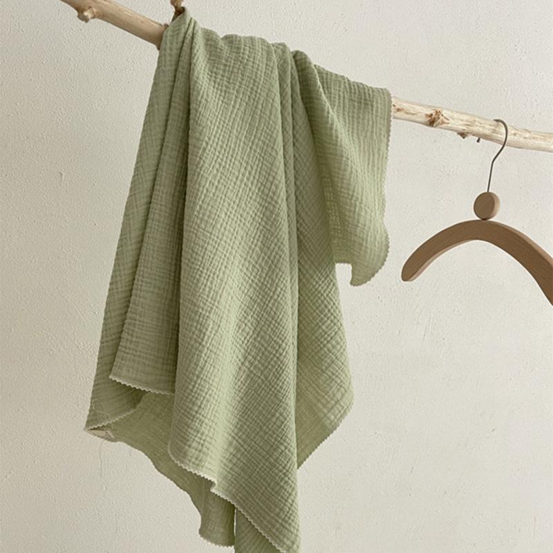 Baby Blanket Floral Soft Cotton Muslin Newborn Swaddle Wrap Receiving Blanket Quick Dry Bath Towel Baby Stroller Cover
