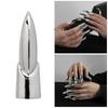 Edgy Wolf Claw Shaped Protective Finger Ring Alloy Stylish Nail Guard Accessory For Modern Fashion Enthusiasts