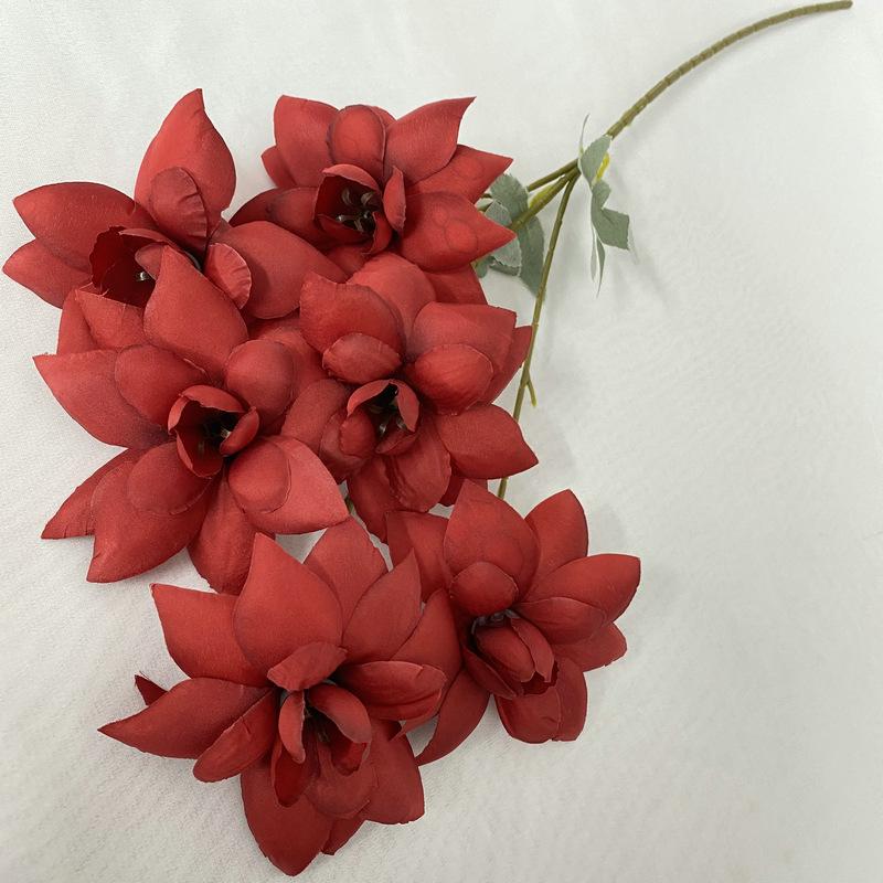 Simulation Peony Flying Swallow Hydrangea Red Wedding Theme Series Silk Fake Flower Arch Corridor Decoration Artificial Flowers