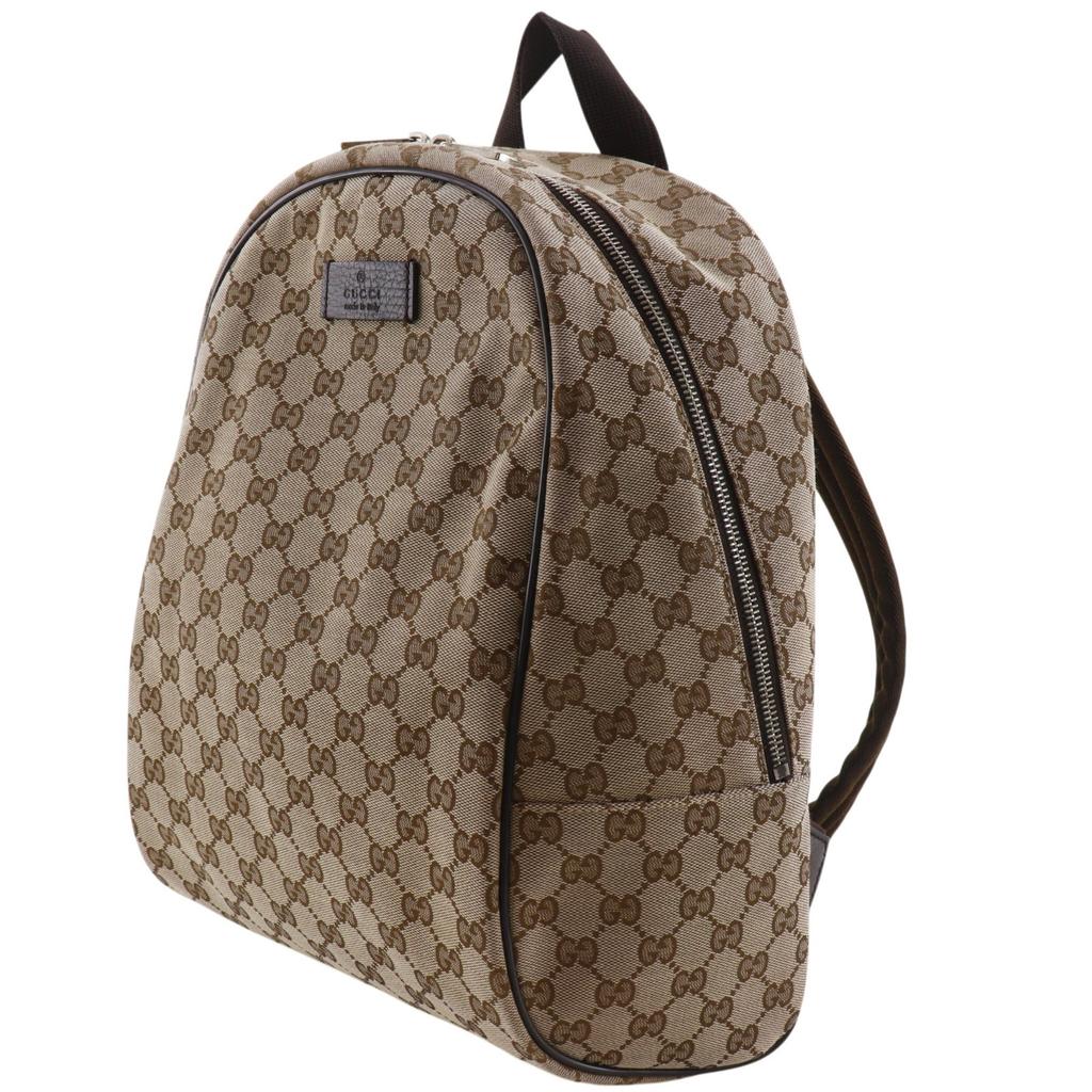 GUCCI Backpack Backpack Daypack 449906 Brown GG canvas unisex Used