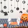 Vintage Pumpkin Candelabra Cartoon Ghost Candlestick Halloween Candle Holder  Table Centerpiece