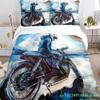 Racing Enthusiast Motorcycle Duvet Cover Casal Comforter Beding Set Soft Quilt Cover And Pillowcase For Single/Double/Queen/King
