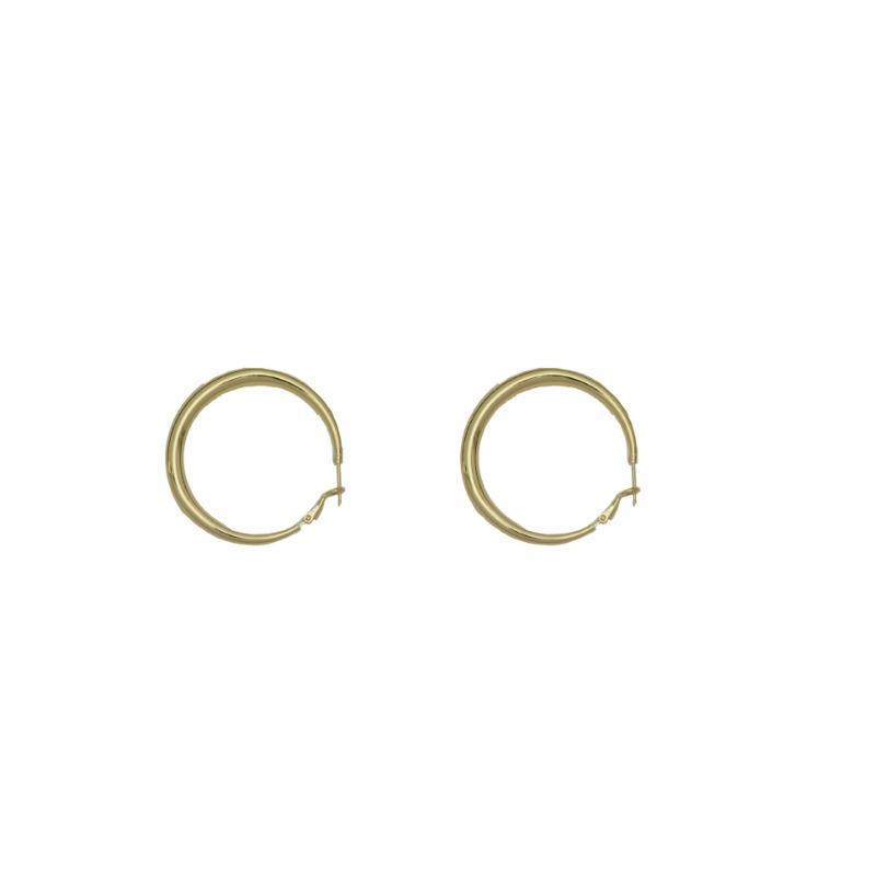 1PAIR Minimalist Earrings, No Ear Holes, Mosquito Coil Disc, Ear Clips, Temperament and Texture Earrings.