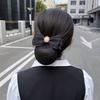 Head Flower Female Vocational Nurse Hairnet Bank Flight Attendant Special Disc Hair Net Pocket Bow Hairpin Tooling Headdress