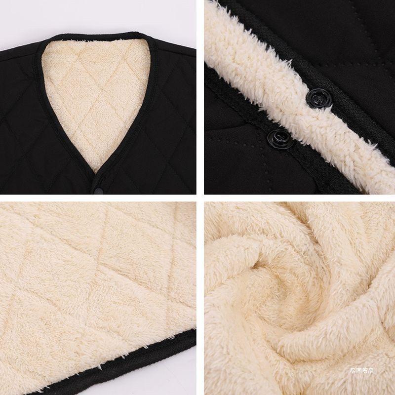 Warme ärmellose Weste für Männer mittleren und höheren Alters – Herbst-/Winterstil, vielseitige Jacke für Väter und Großväter