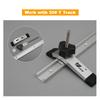 Woodworking T Track Slider M8 T Screw M8 Nut Saw Table Acting Hold Down Clamp for T-Slot T-Track Wood Work DIY Tools
