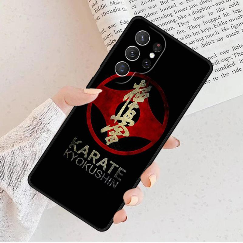 Oyama Kyokushin Karate Phone Case For Samsung Galaxy S25 S23 S30 S8 S21 S20 FE S24 S22 Note 10 20 S8 Plus Lite Ultra
