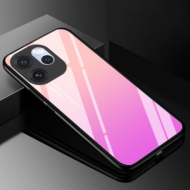 

For OPPO Reno 15 15FS Case Cover Tempered Glass Cases for OPPO Reno15 Reno 15 Pro Max 15C 14 FS 14 Pro Hard Back Bumper Fundas Reno 15C
