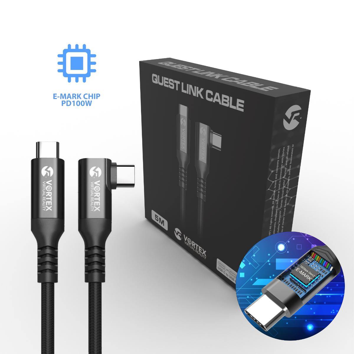 VortexVR Cable 5m 10 GBPS PD100W
