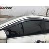 For Nissan Qashqai j11 2014-    Car Window Wind Deflector Sun Visor Rain Shield Guard Cover Trim Accessories