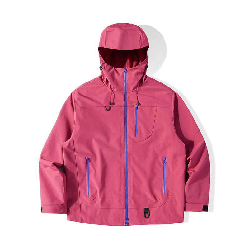 Men's Autumn Winter Men's Outdoor Mountain Style Hooded Workwear Jacket Men's Assault Suit Men's and Women's Waterproof Outdoor Mountaineering Suit