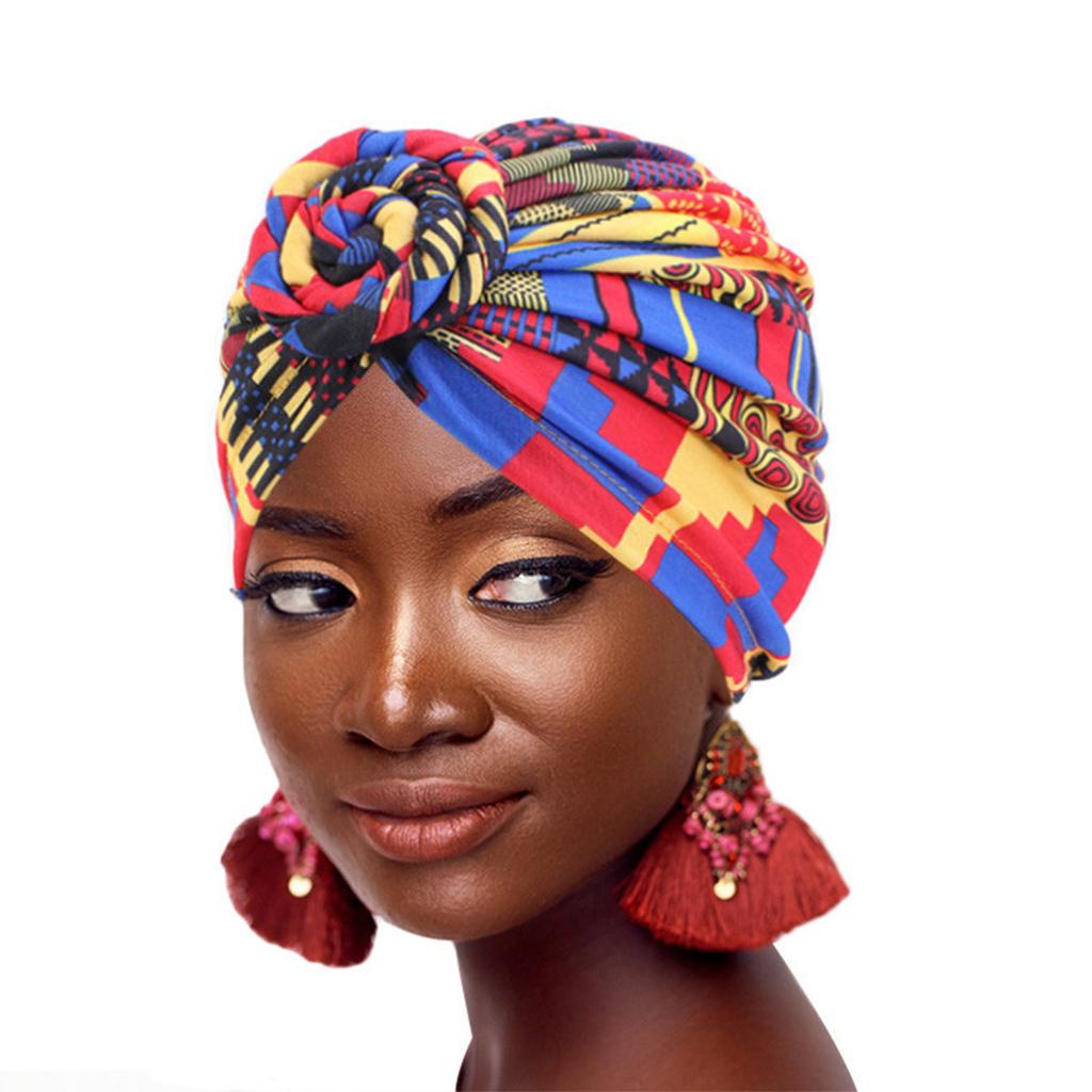 Women Headwear, Long Hair Head Scarf Turbans, Beanie Cap Head Wraps Cancer Hats For Hair Loss