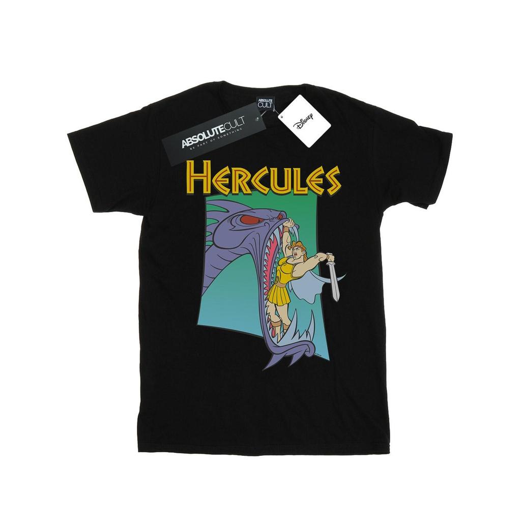 Disney Girls Hercules Hydra Fight Cotton T-Shirt