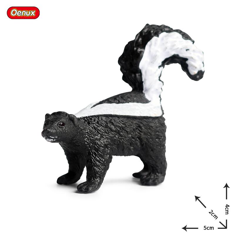 Oenux  Wild Animals Forest Orangutan Pigeon Hedgehog Aardvark Capybara Action Figure Model Figurines Pvc Collection Kids Toy