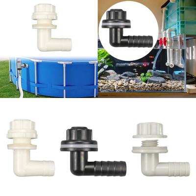Elbow Connector Hose Nozzle Accessory, Multipurpose Fitting Drainage Connector