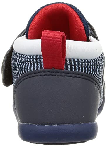 Disney Magic Baby Shoes, Sneakers, Sizes 12-16cm, 0.5cm Wide, for Boys and Girls, Navy, DN B1300, 12.0cm, 2E